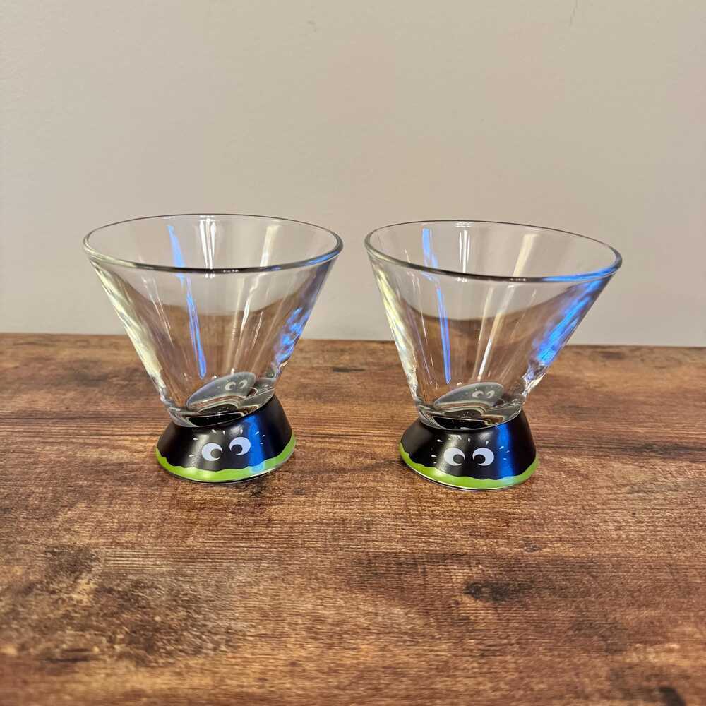 Kleiner Feigling Vodka Fig “Little Coward” Cocktail Glasses -Set of 2